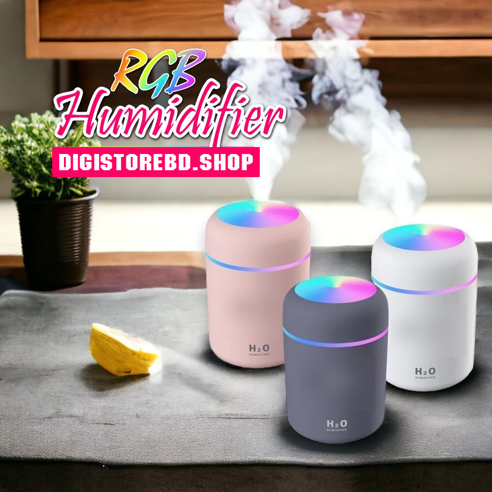 Mini Humidifier with RGB Light